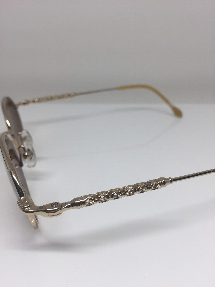 Vintage Jean Paul Gaultier JPG 55-0022 Gold Sunglasses - Super Vision Optical