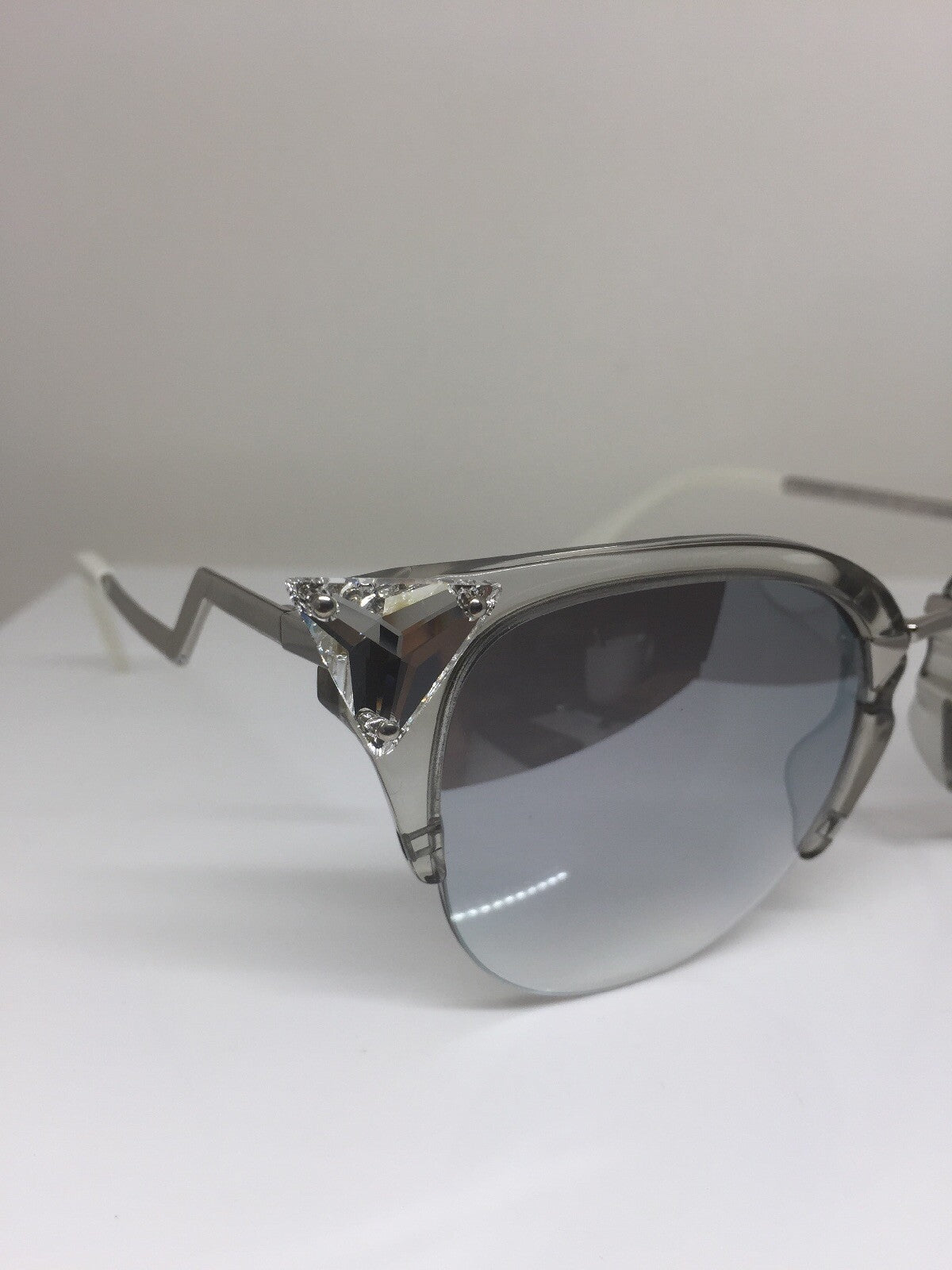 Vintage Fendi FF 0041/S Clear Sunglasses - Super Vision Optical
