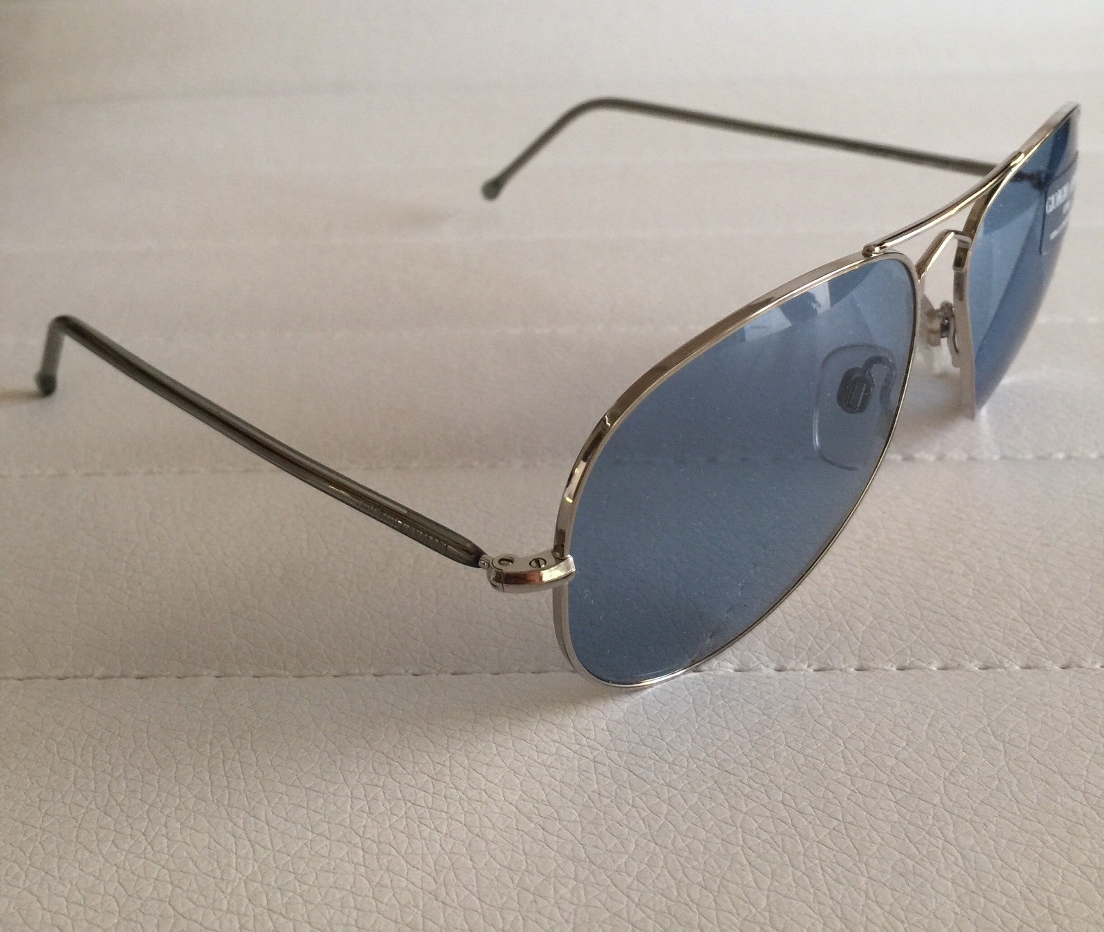 Vintage Giorgio Armani GA 615-S Silver Sunglasses - Super Vision Optical