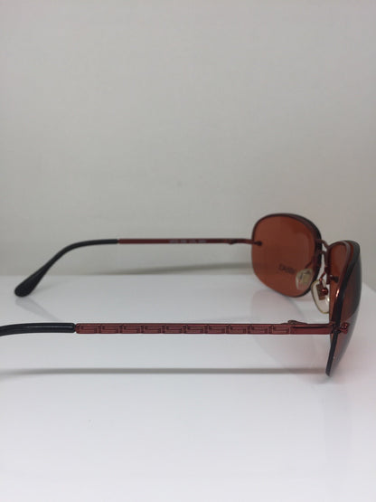 Vintage Versace X89 Red Sunglasses - Super Vision Optical