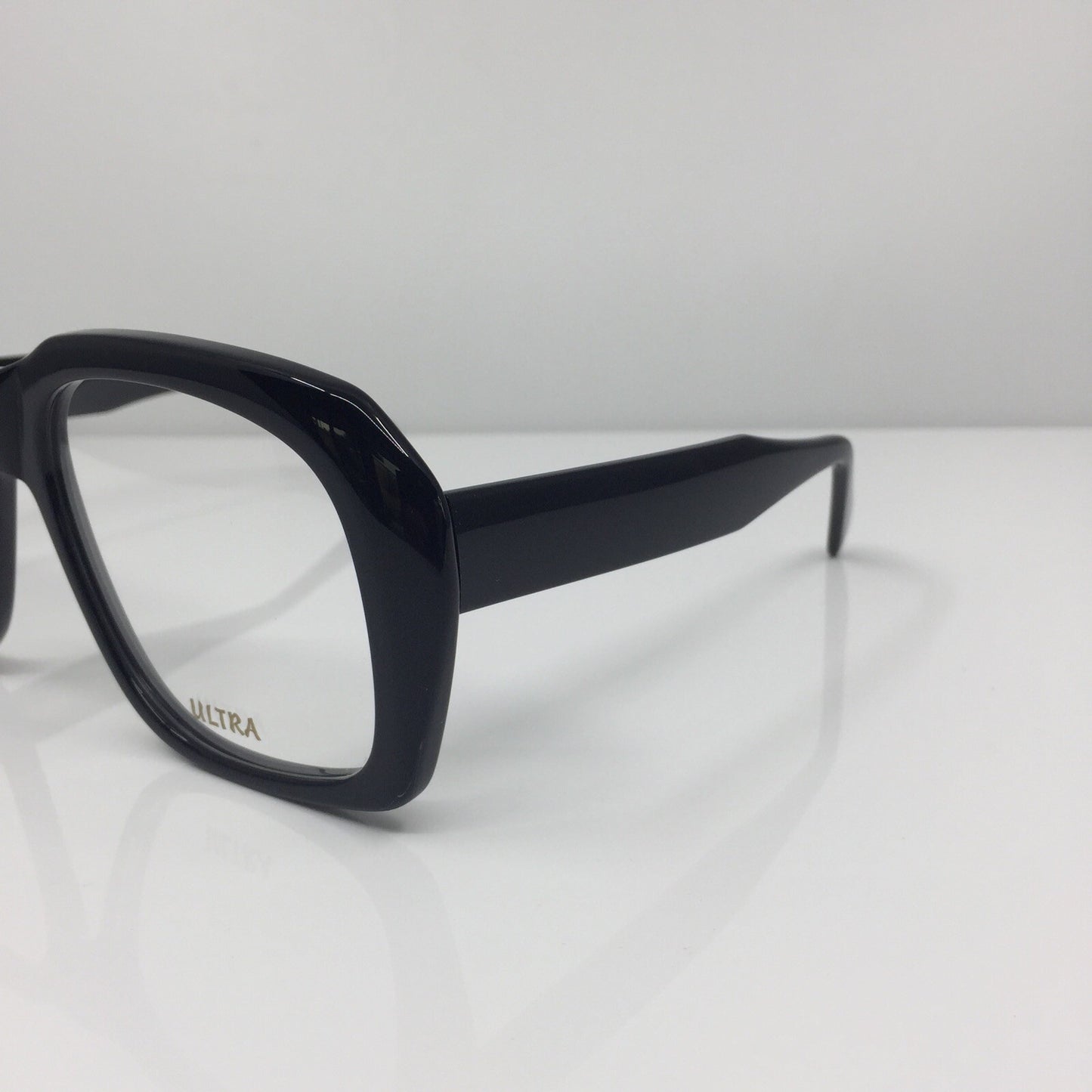 Vintage ULTRA GOLIATH Ultra Goliath 2 Black Eyeglasses - Super Vision Optical
