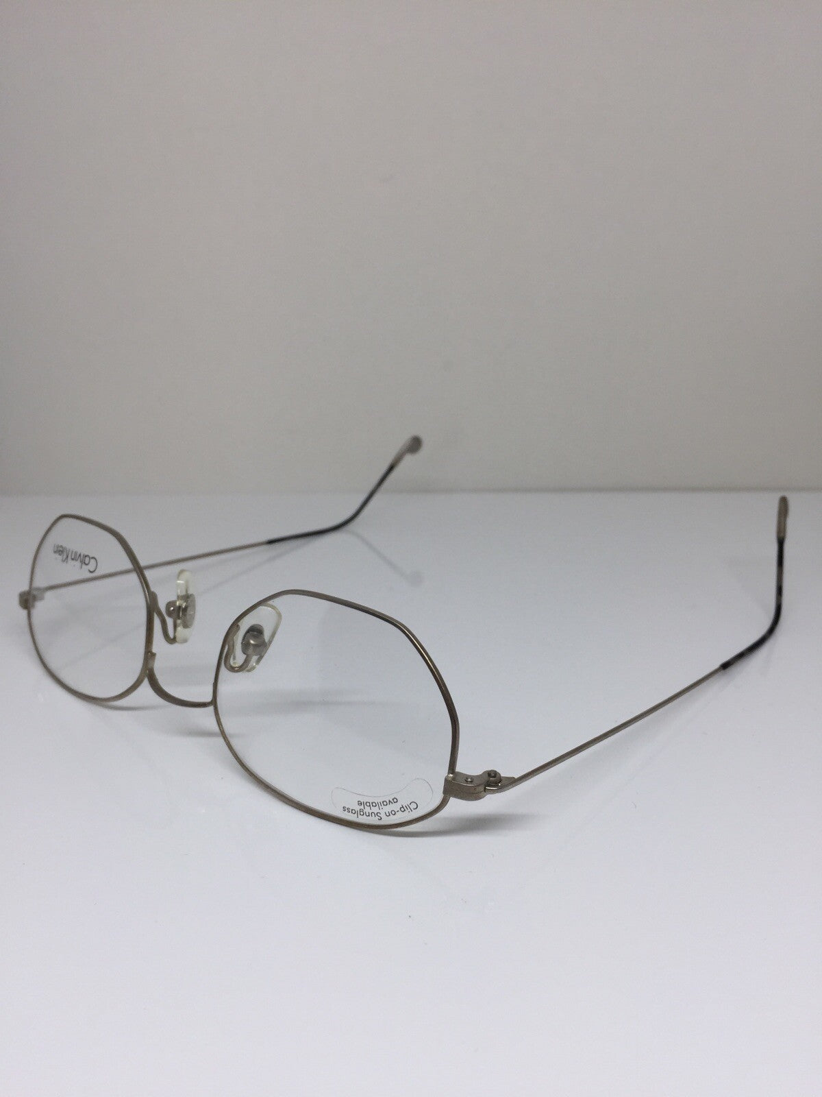 Vintage Calvin Klein CK 138 Gold Eyeglasses - Super Vision Optical