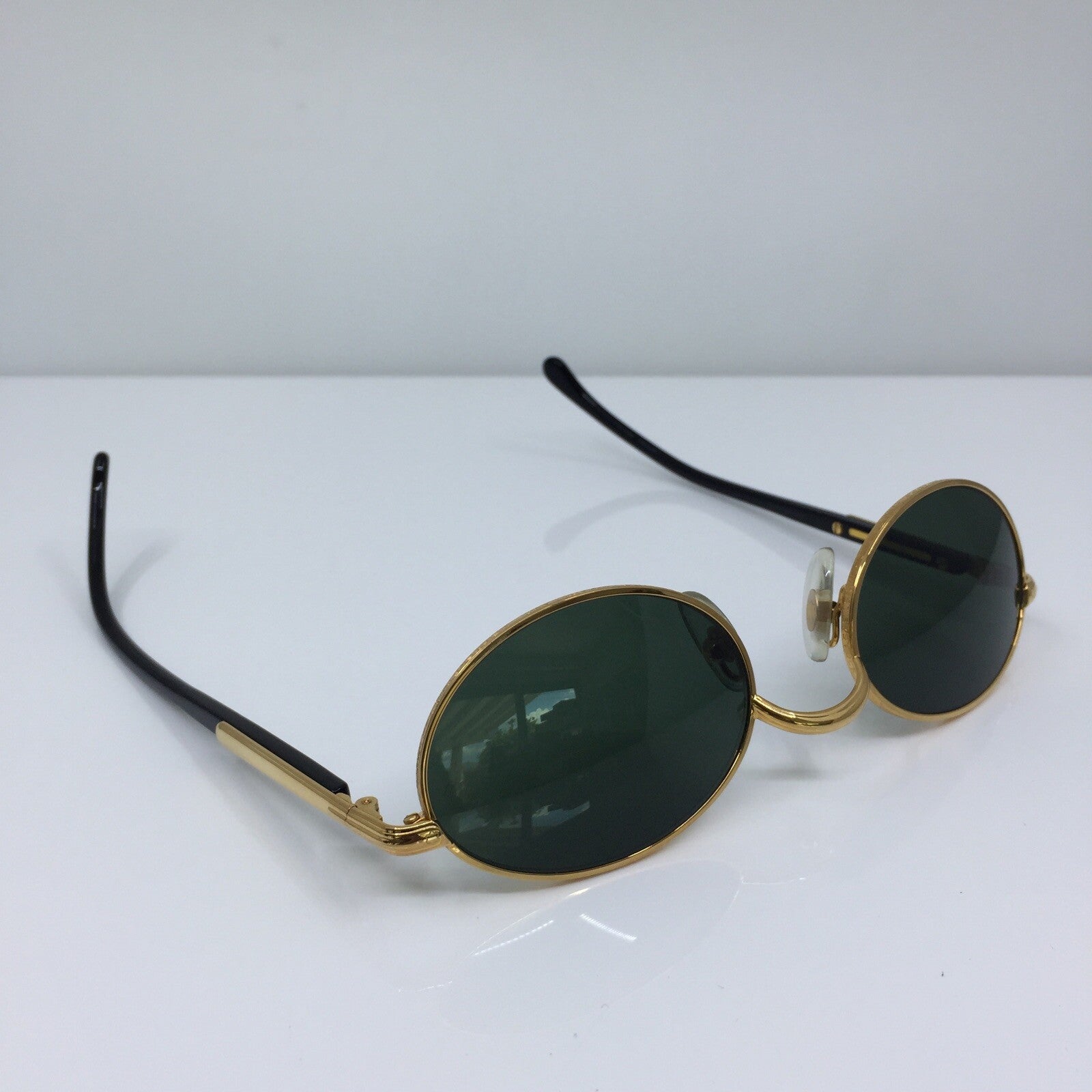 Vintage Mont Blanc 065393 Black Sunglasses - Super Vision Optical