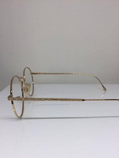 Vintage Ralph Lauren Polo Classic IX By Ralph Lauren Gold Sunglasses - Super Vision Optical