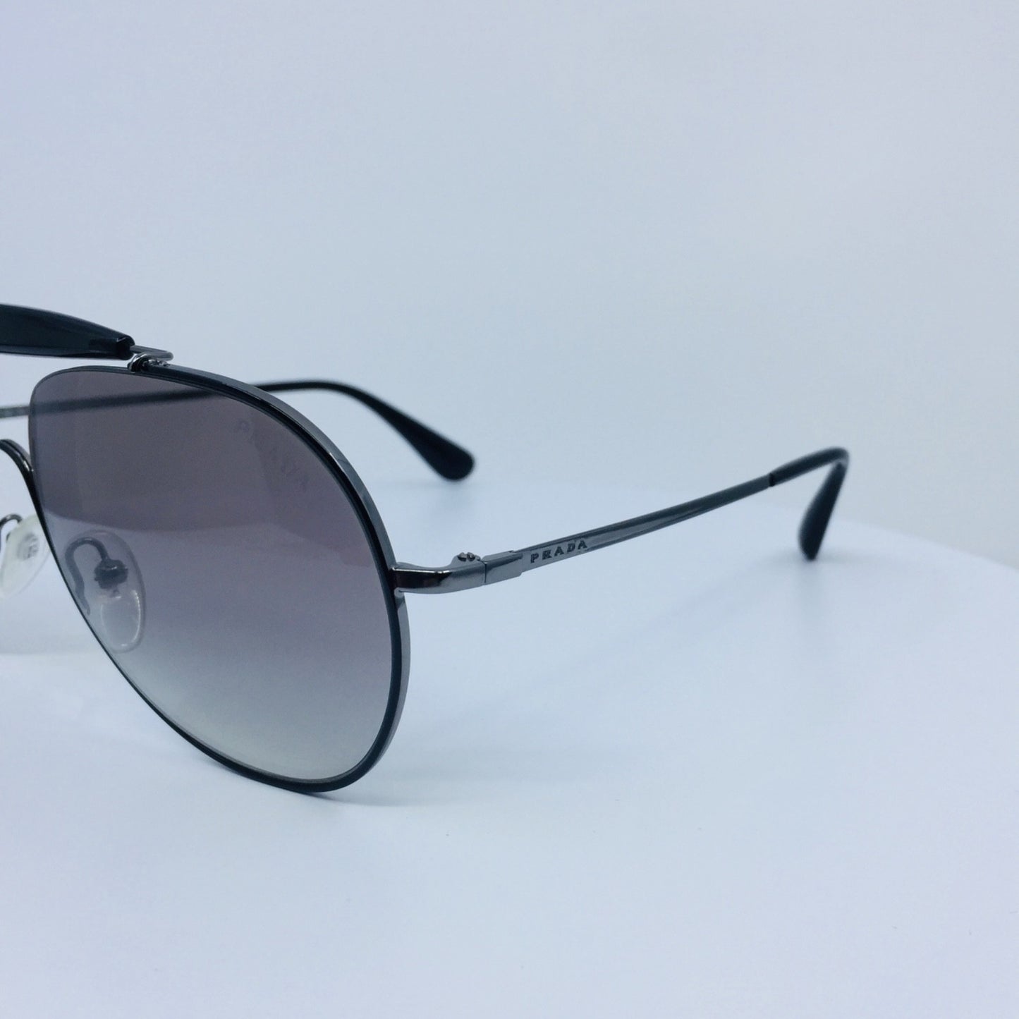 Vintage Prada Prada SPR 56S Gunmetal Sunglasses - Super Vision Optical