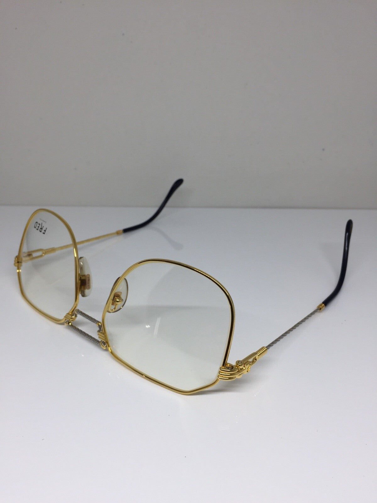 Vintage Fred Lunettes Cap Horn Gold Eyeglasses - Super Vision Optical