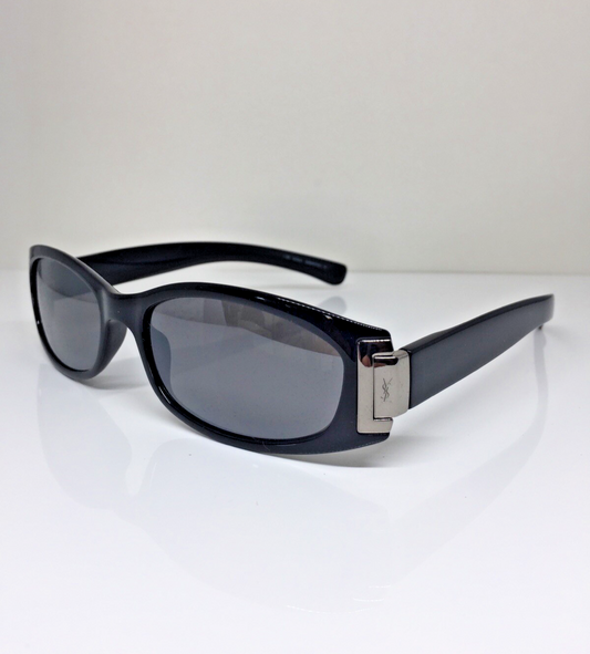 Vintage Yves Saint Laurent YSL 6004/S Black Sunglasses - Super Vision Optical