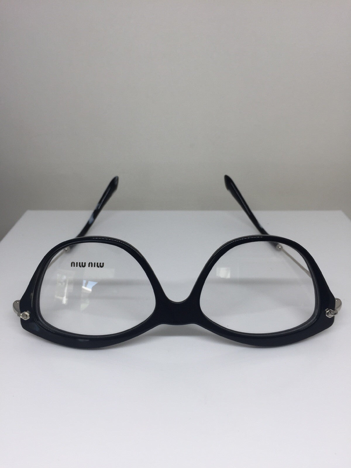 Vintage Miu Miu VMU 02O Silver Eyeglasses - Super Vision Optical