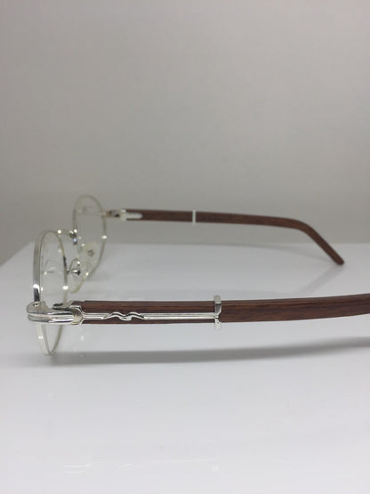 Vintage Kashab by Seagull Kashab by Seagull 46 Silver Eyeglasses - Super Vision Optical