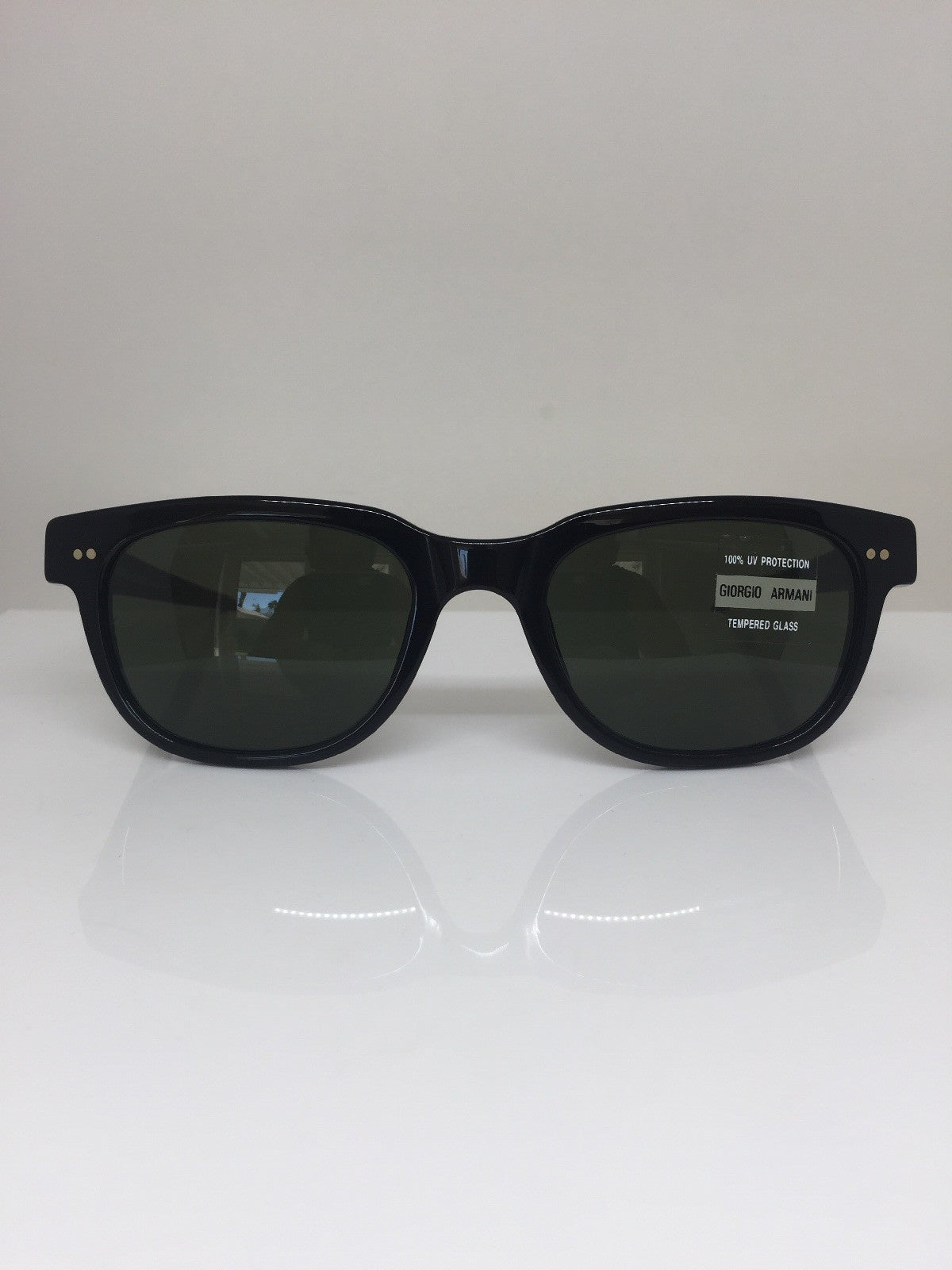 Vintage Giorgio Armani GA 376-S Black Sunglasses - Super Vision Optical
