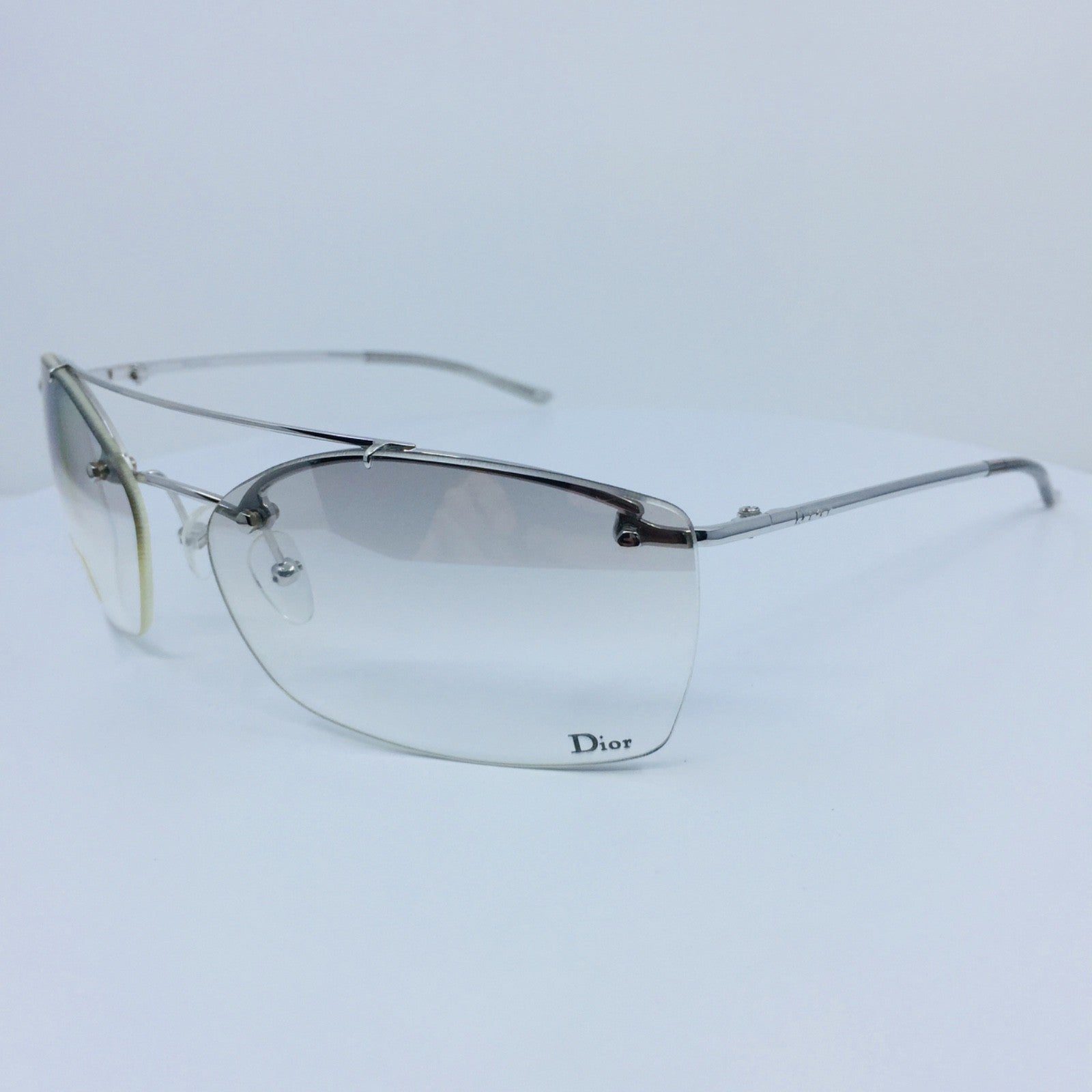 Vintage Dior CD Dior Baba Silver Sunglasses - Super Vision Optical
