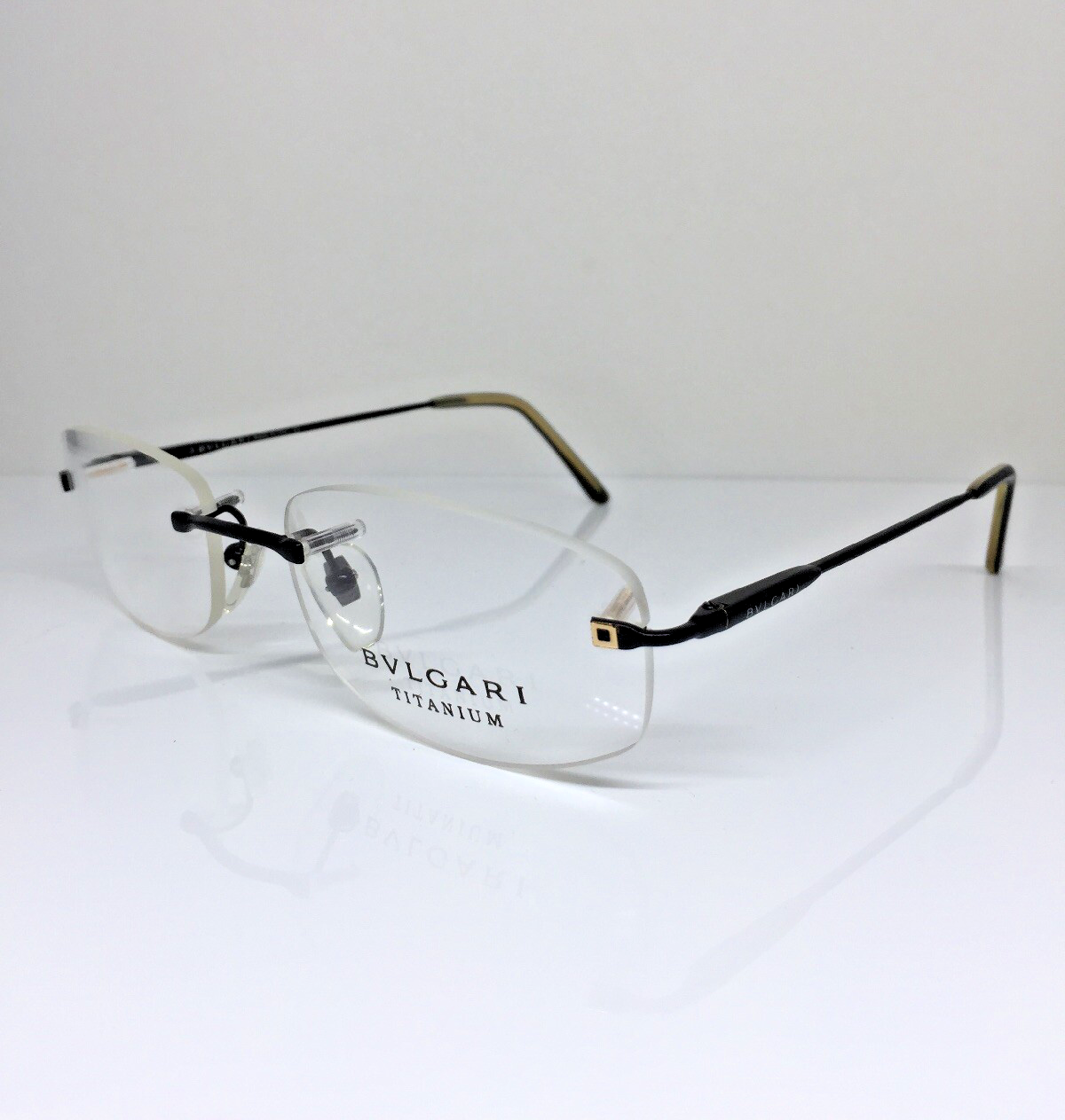 Vintage Bvlgari BVL 134-T Black Eyeglasses - Super Vision Optical