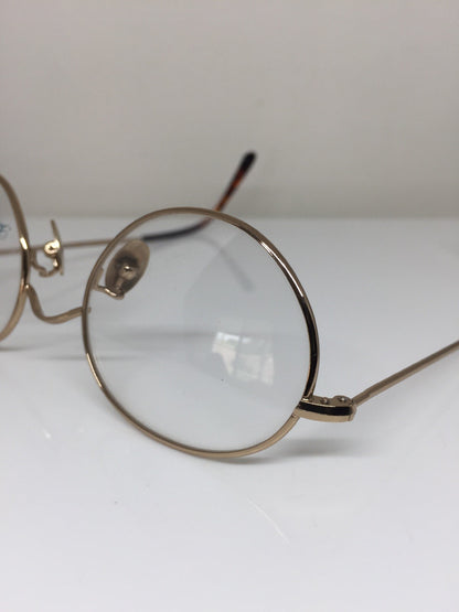 Vintage Ralph Lauren Polo Classic 61 By Ralph Lauren Gold Eyeglasses - Super Vision Optical