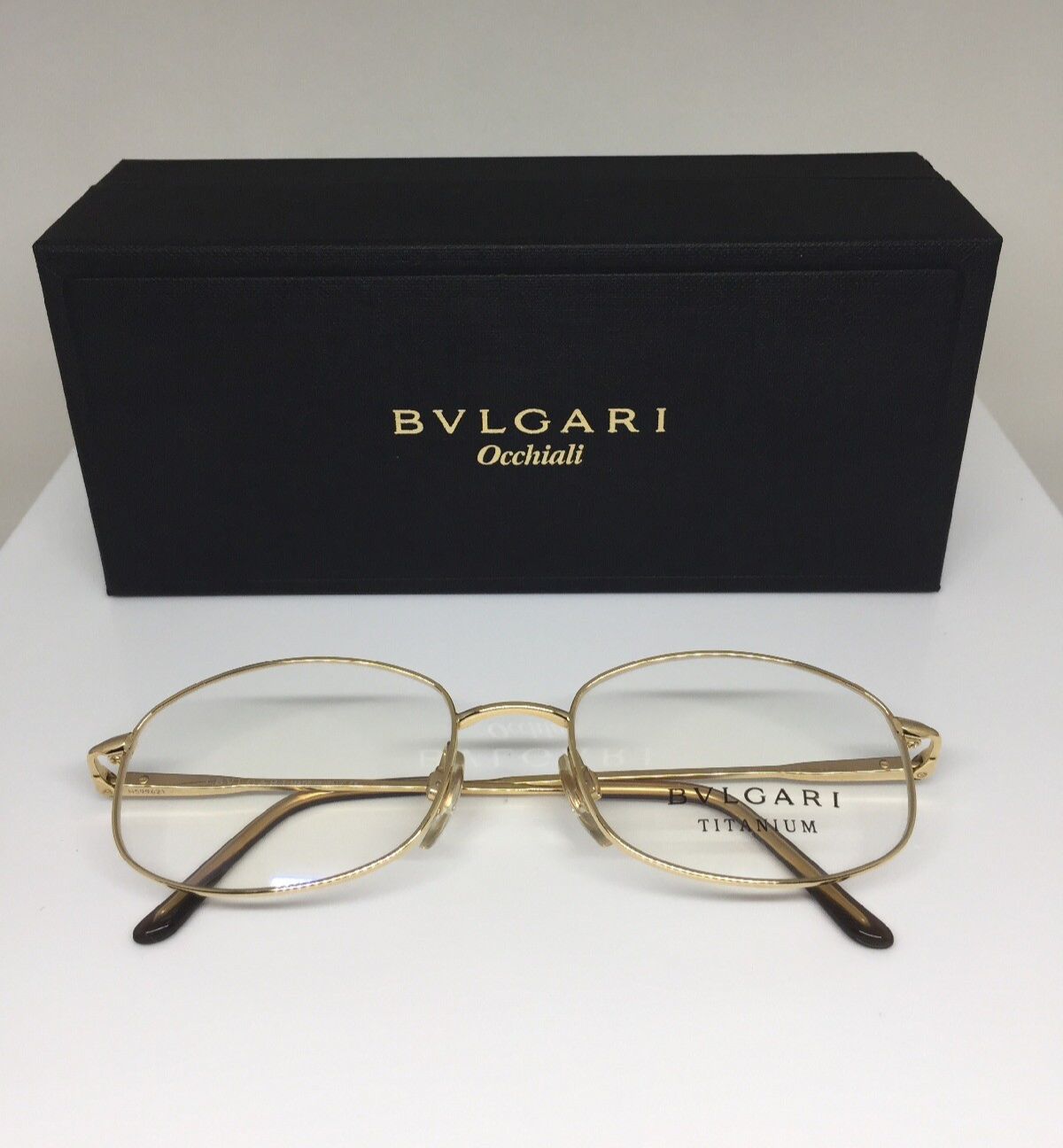 Vintage Bvlgari BVL 139-T Gold Eyeglasses - Super Vision Optical