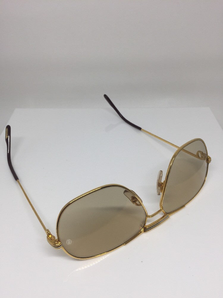Vintage Cartier Tank LC Gold Sunglasses - Super Vision Optical