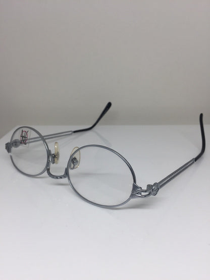 Vintage Jean Paul Gaultier JPG 57-6103 Silver Eyeglasses - Super Vision Optical