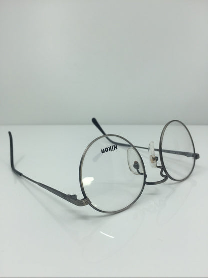 Vintage Nikon NK 4412 Silver Eyeglasses - Super Vision Optical