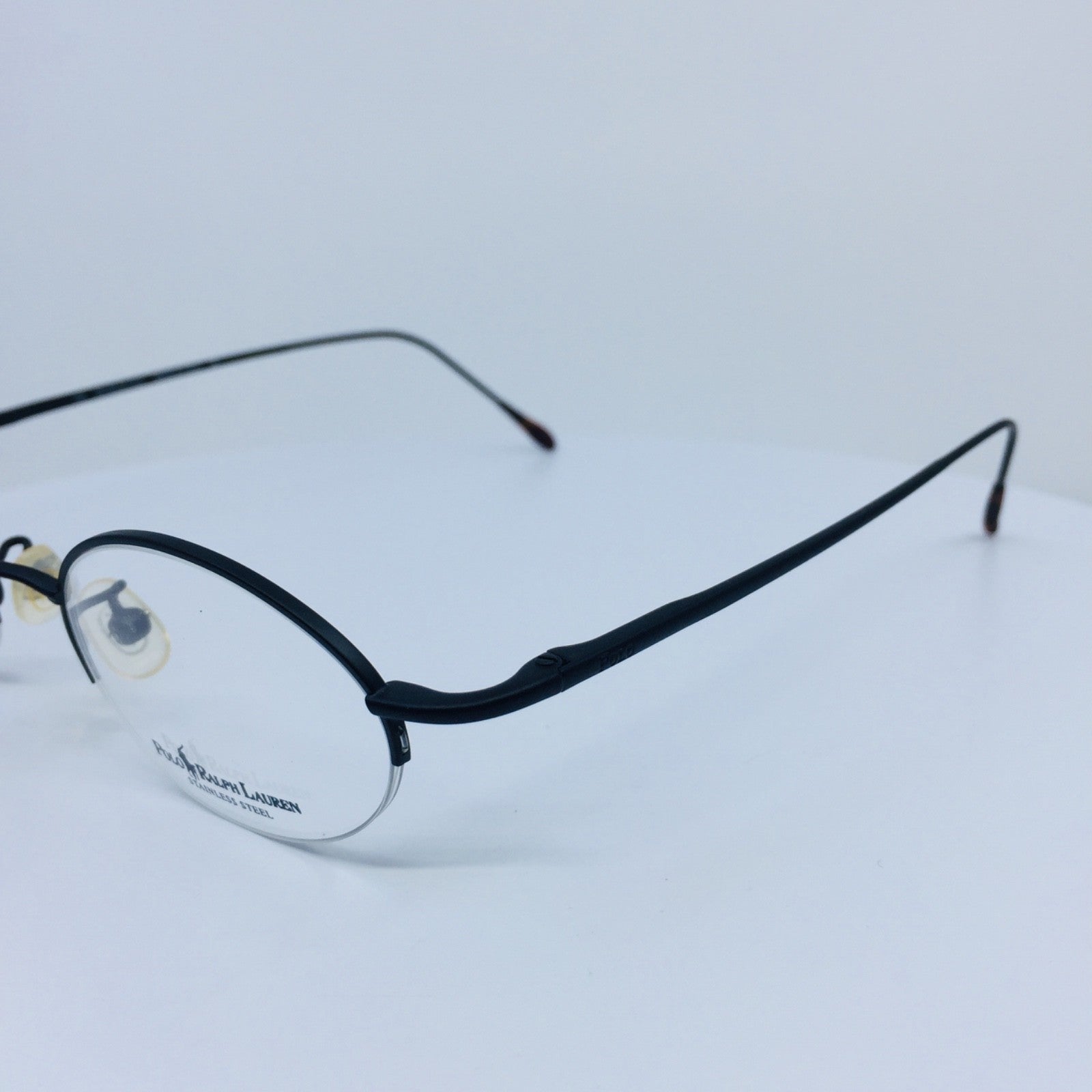Vintage Polo Ralph Lauren POLO 358 Black Eyeglasses - Super Vision Optical