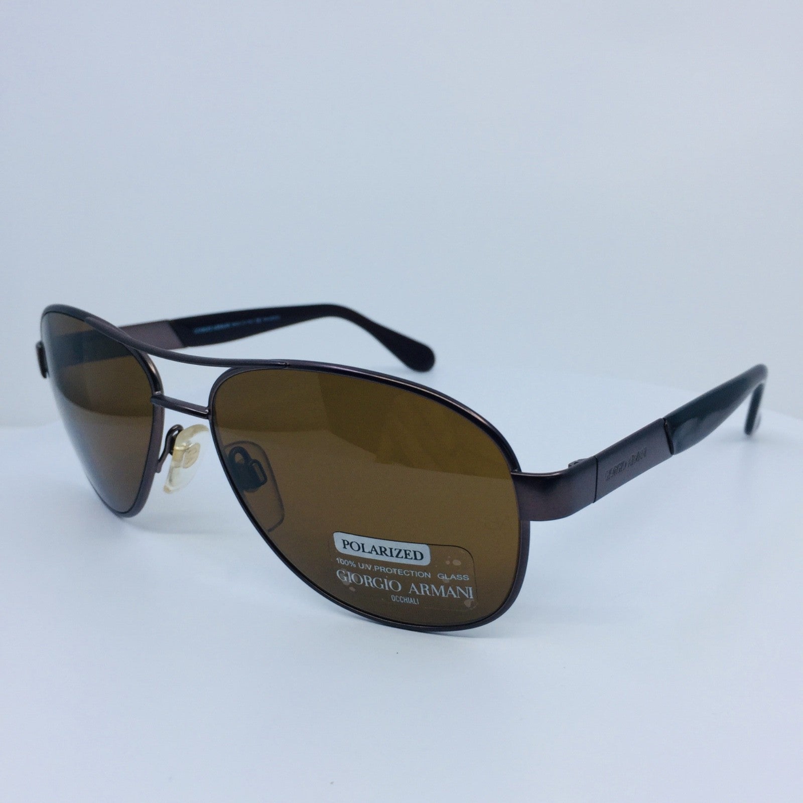 Vintage Giorgio Armani GA 674-P Brown Sunglasses - Super Vision Optical