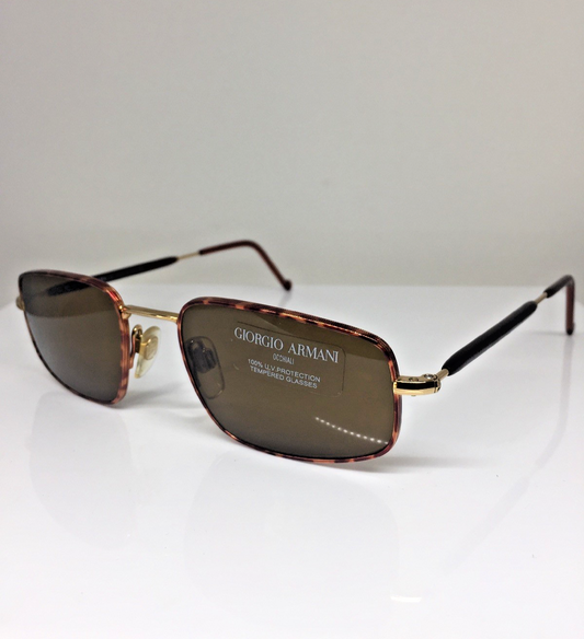 Vintage Giorgio Armani GA 637 Tortoise Sunglasses - Super Vision Optical