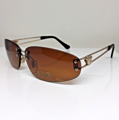 Vintage Versace X53 Gold Sunglasses - Super Vision Optical
