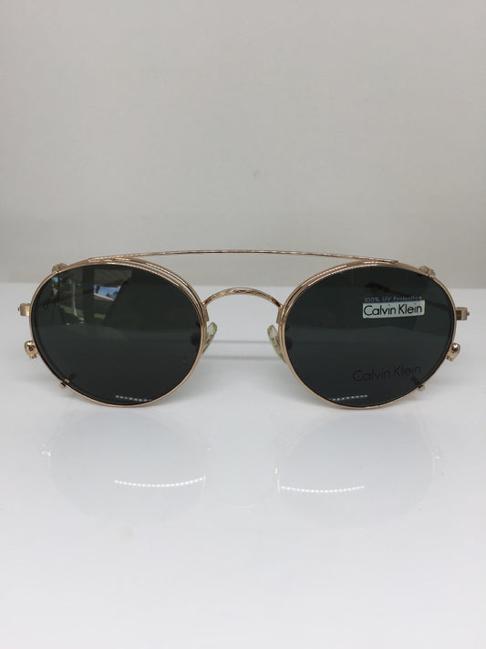 Vintage Calvin Klein CK 225 Gold Sunglasses - Super Vision Optical