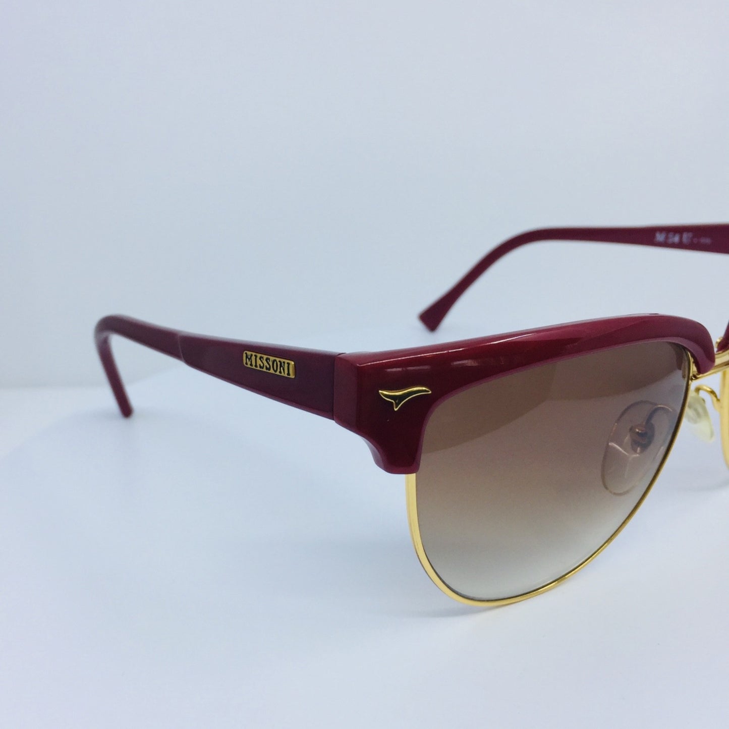 Vintage Missoni M 54 U Gold Sunglasses - Super Vision Optical