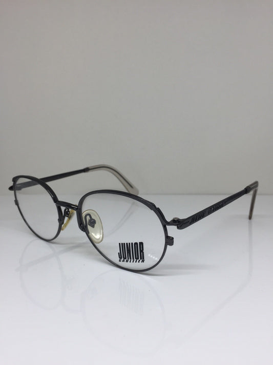Vintage Jean Paul Gaultier JPG 57-2173 Gunmetal Sunglasses - Super Vision Optical