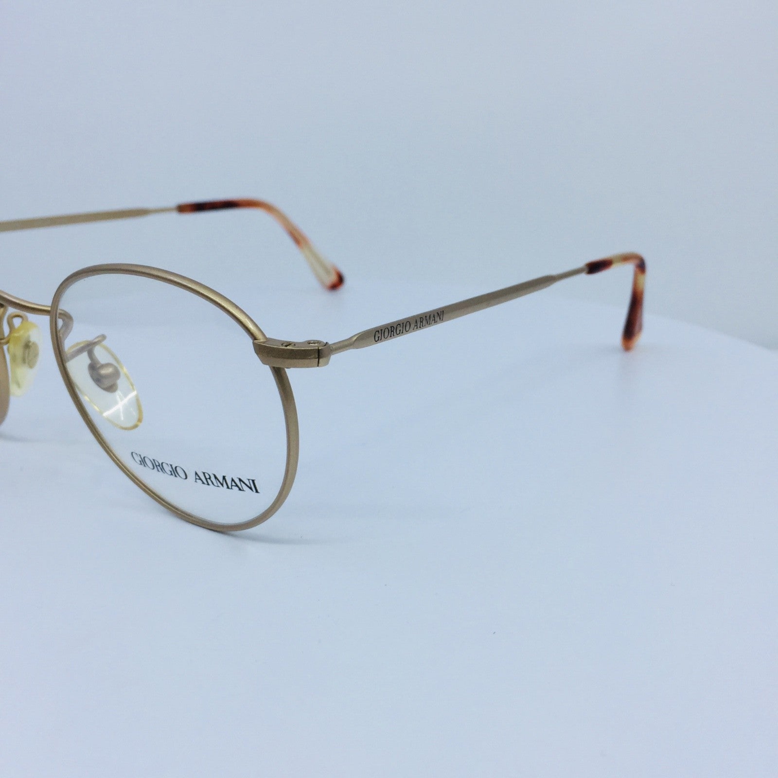 Vintage Giorgio Armani GA 130 Gold Eyeglasses - Super Vision Optical
