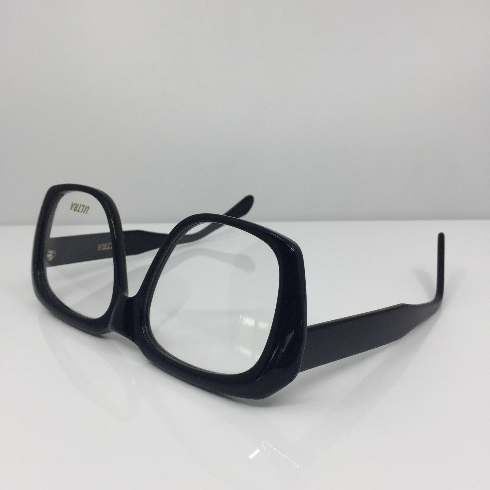 Vintage ULTRA GOLIATH Ultra Goliath 2 Black Eyeglasses - Super Vision Optical