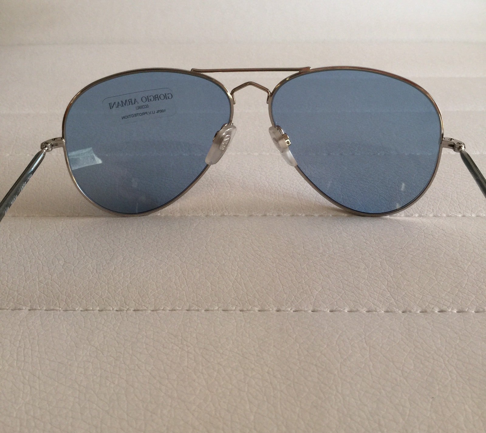 Vintage Giorgio Armani GA 615-S Silver Sunglasses - Super Vision Optical