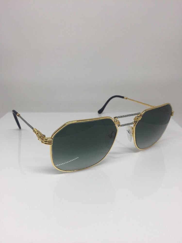 Vintage FRED Lunettes Paris Cap Horn Gold Sunglasses - Super Vision Optical