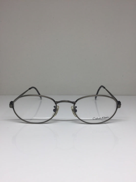 Vintage Calvin Klein CK 112 Silver Sunglasses - Super Vision Optical