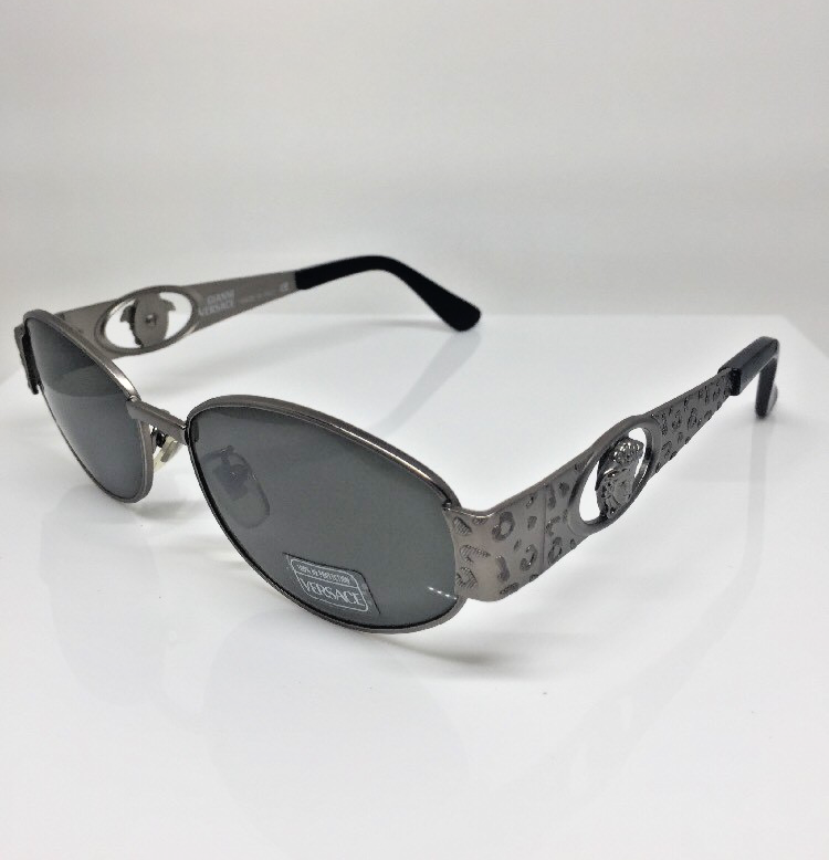 Vintage Versace S 51 Gunmetal Sunglasses - Super Vision Optical