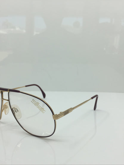 Vintage Silhouette 7081 Gold Sunglasses - Super Vision Optical