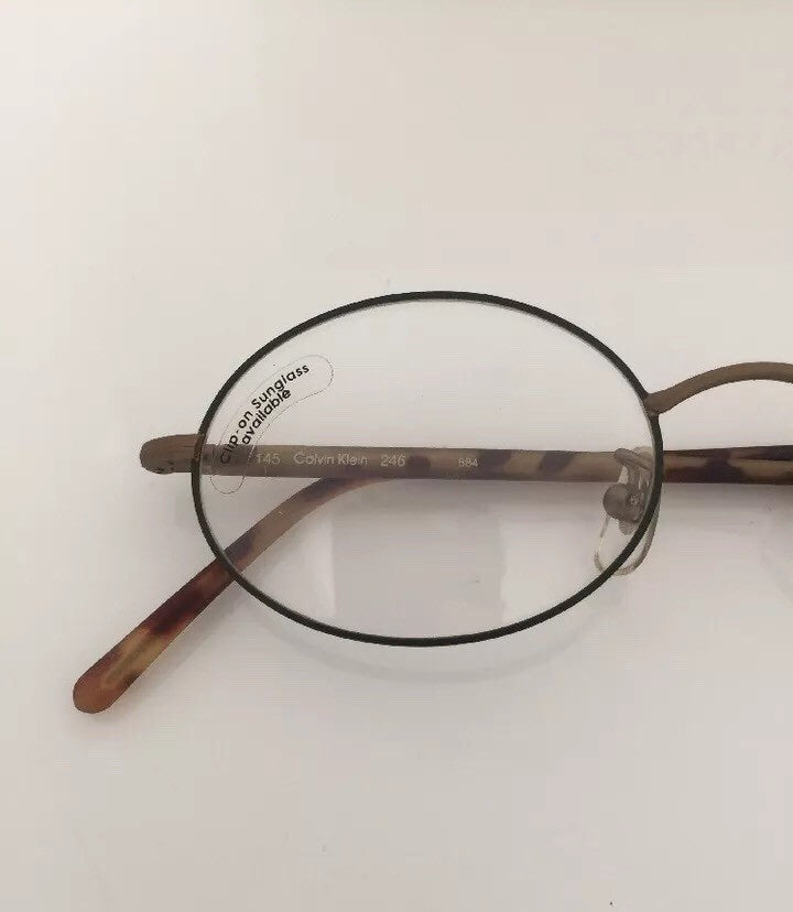 Vintage Calvin Klein CK 246 Tortoise Sunglasses - Super Vision Optical