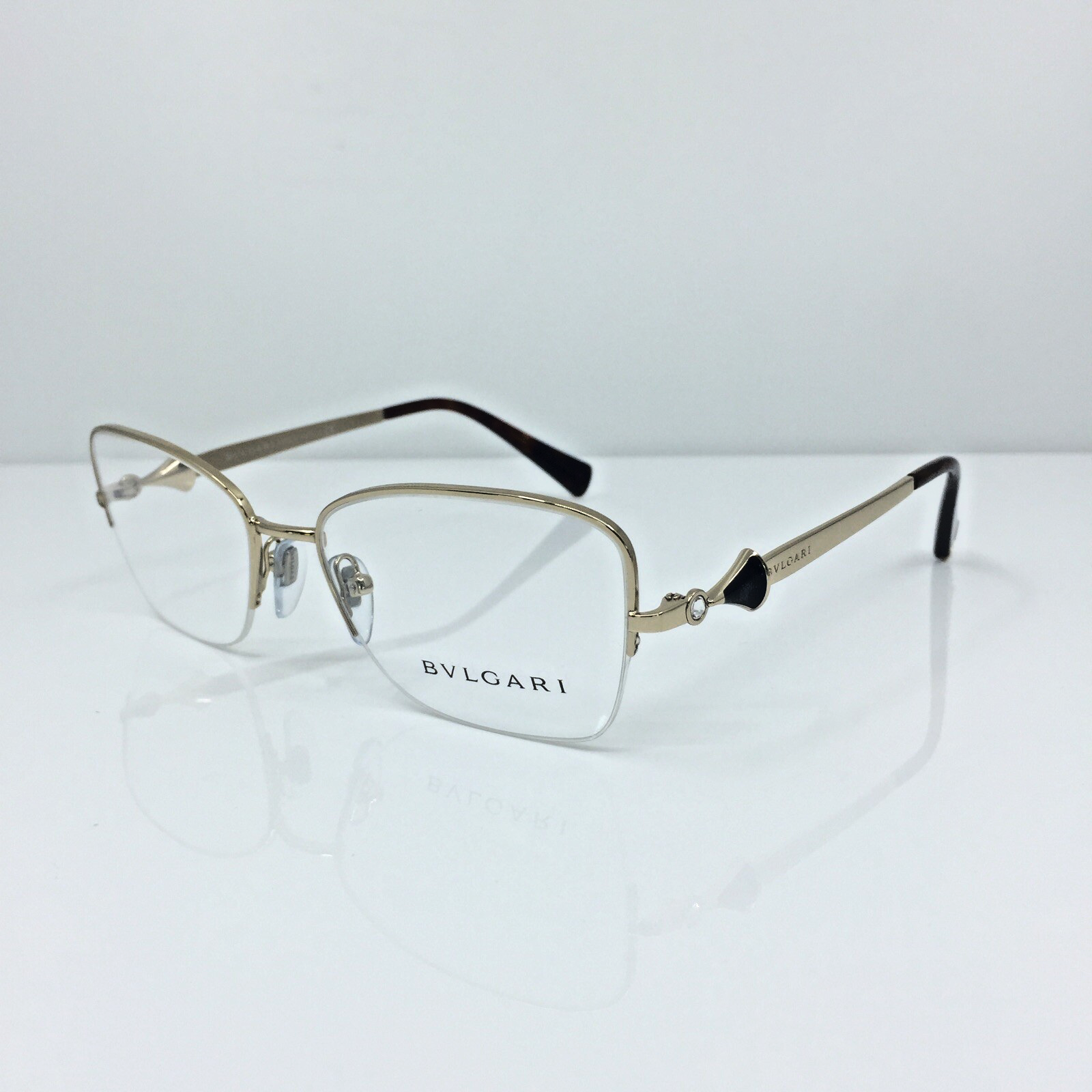 Vintage Bvlgari BVL 2195-B Gold Eyeglasses - Super Vision Optical