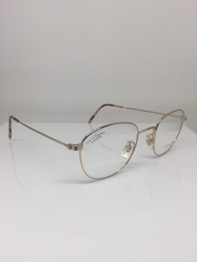 Vintage Calvin Klein CK 226 Gold Sunglasses - Super Vision Optical