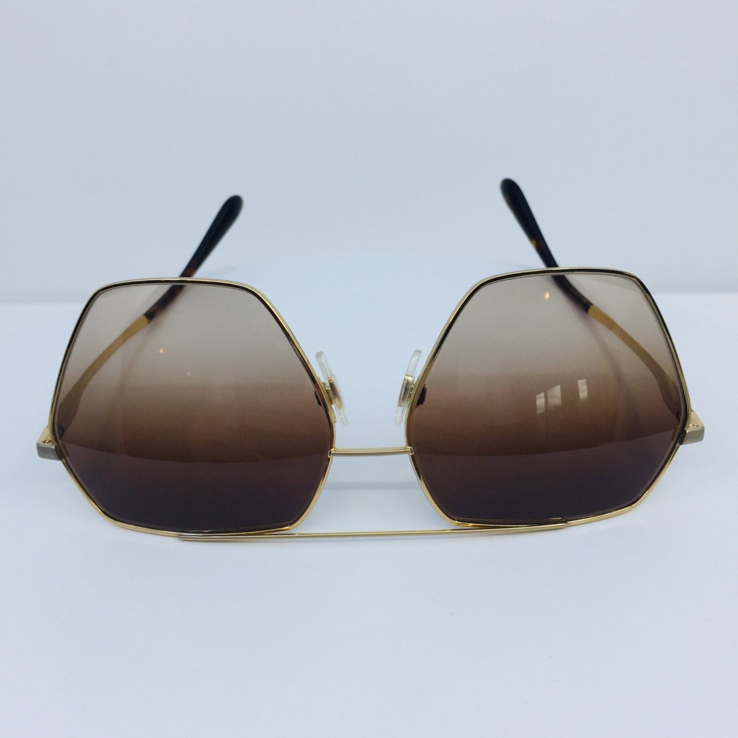 Vintage Dolce & Gabbana DG 2157 Gold Sunglasses - Super Vision Optical