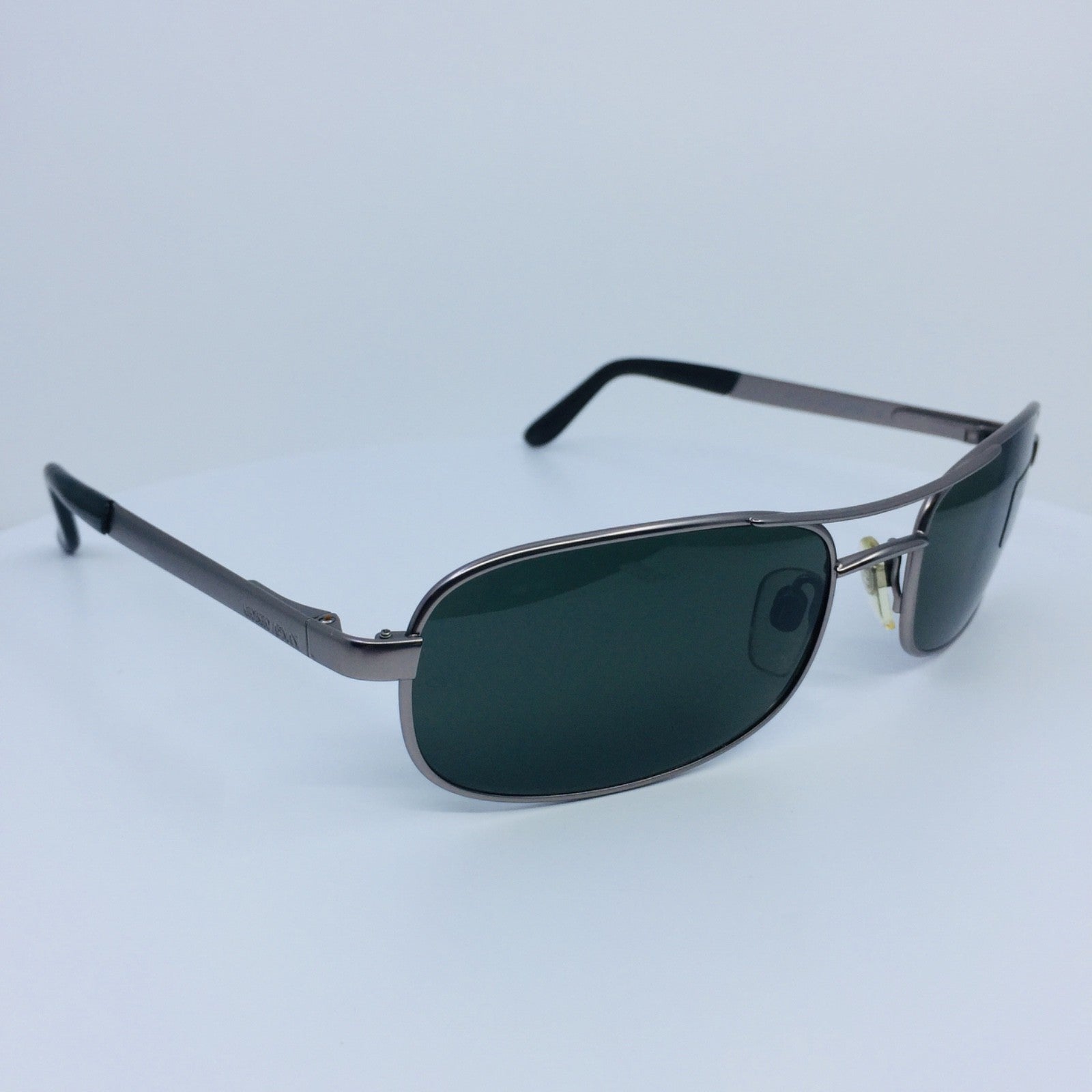 Vintage Giorgio Armani GA 678 Silver Sunglasses - Super Vision Optical