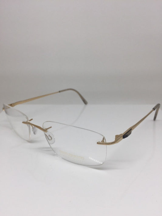 Vintage Daniel Swarovski S 065 Gold Eyeglasses - Super Vision Optical