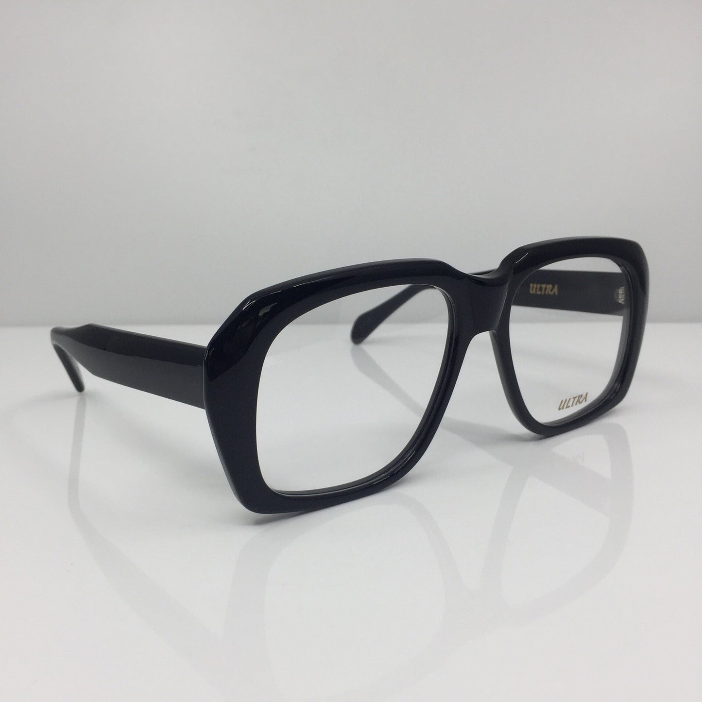 Vintage ULTRA GOLIATH Ultra Goliath 2 Black Eyeglasses - Super Vision Optical