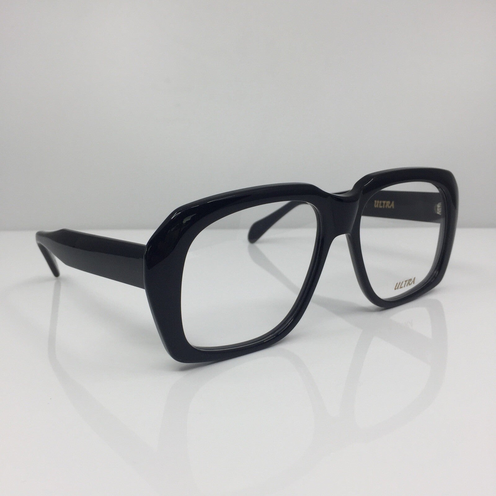 Vintage ULTRA GOLIATH Ultra Goliath 2 Black Eyeglasses - Super Vision Optical