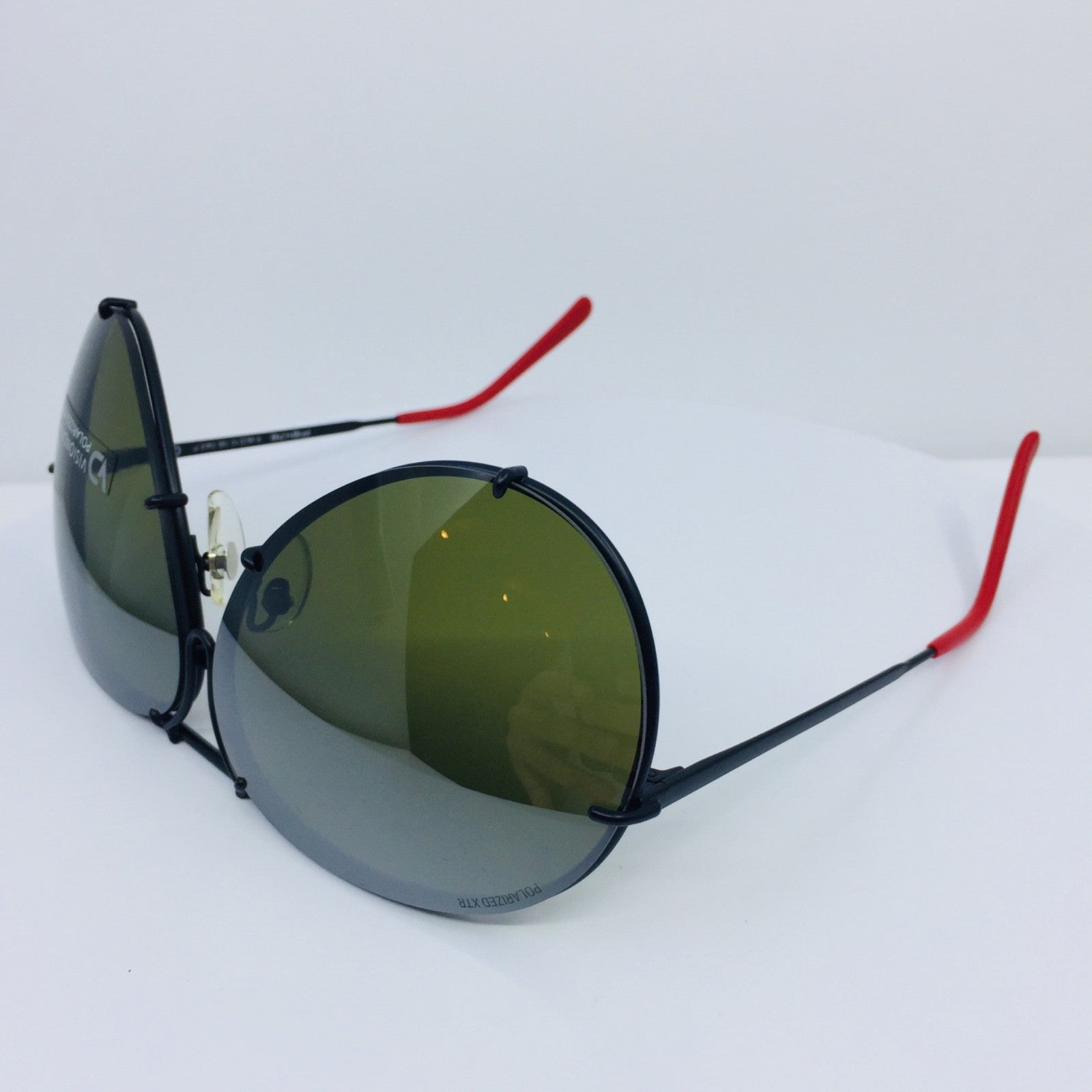 Vintage Porsche Design P8478 Black Sunglasses - Super Vision Optical