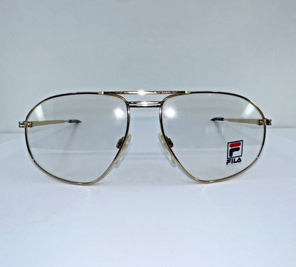 Vintage Fila FILA 6501 Gold Eyeglasses - Super Vision Optical