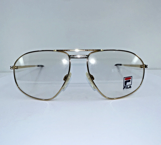 Vintage Fila FILA 6501 Gold Eyeglasses - Super Vision Optical
