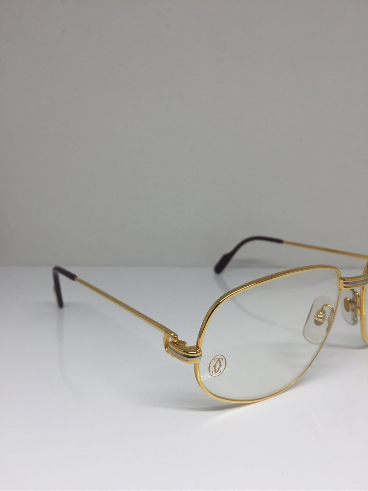 Vintage Cartier Romance Louis Cartier Gold Eyeglasses - Super Vision Optical