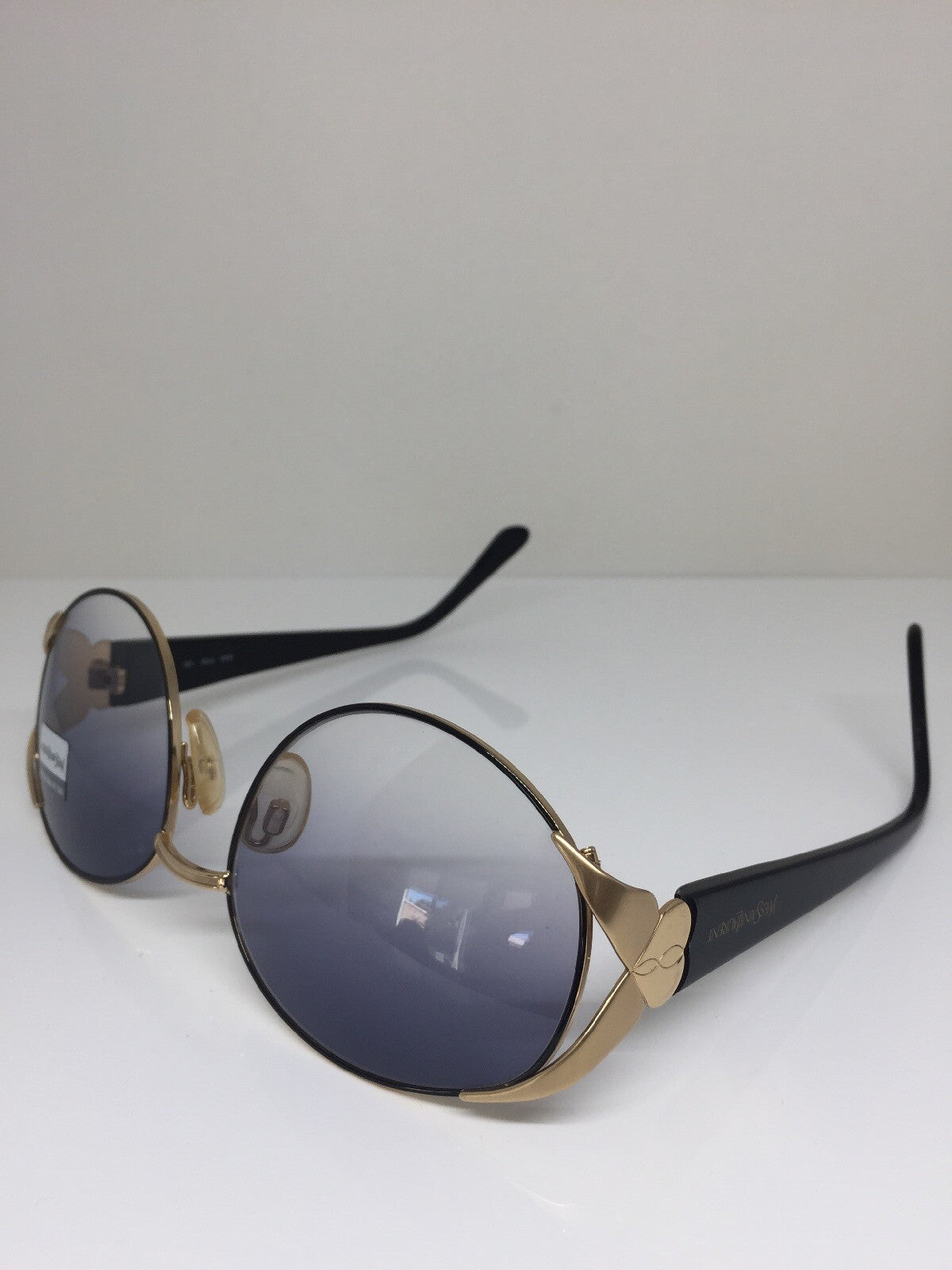 Vintage Saint Laurent YSL 6044 Gold Sunglasses - Super Vision Optical
