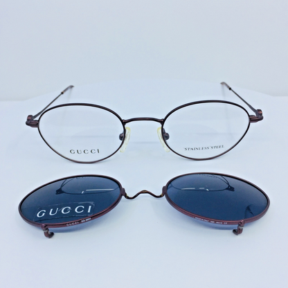 Vintage Gucci GG 2624 Purple Eyeglasses - Super Vision Optical