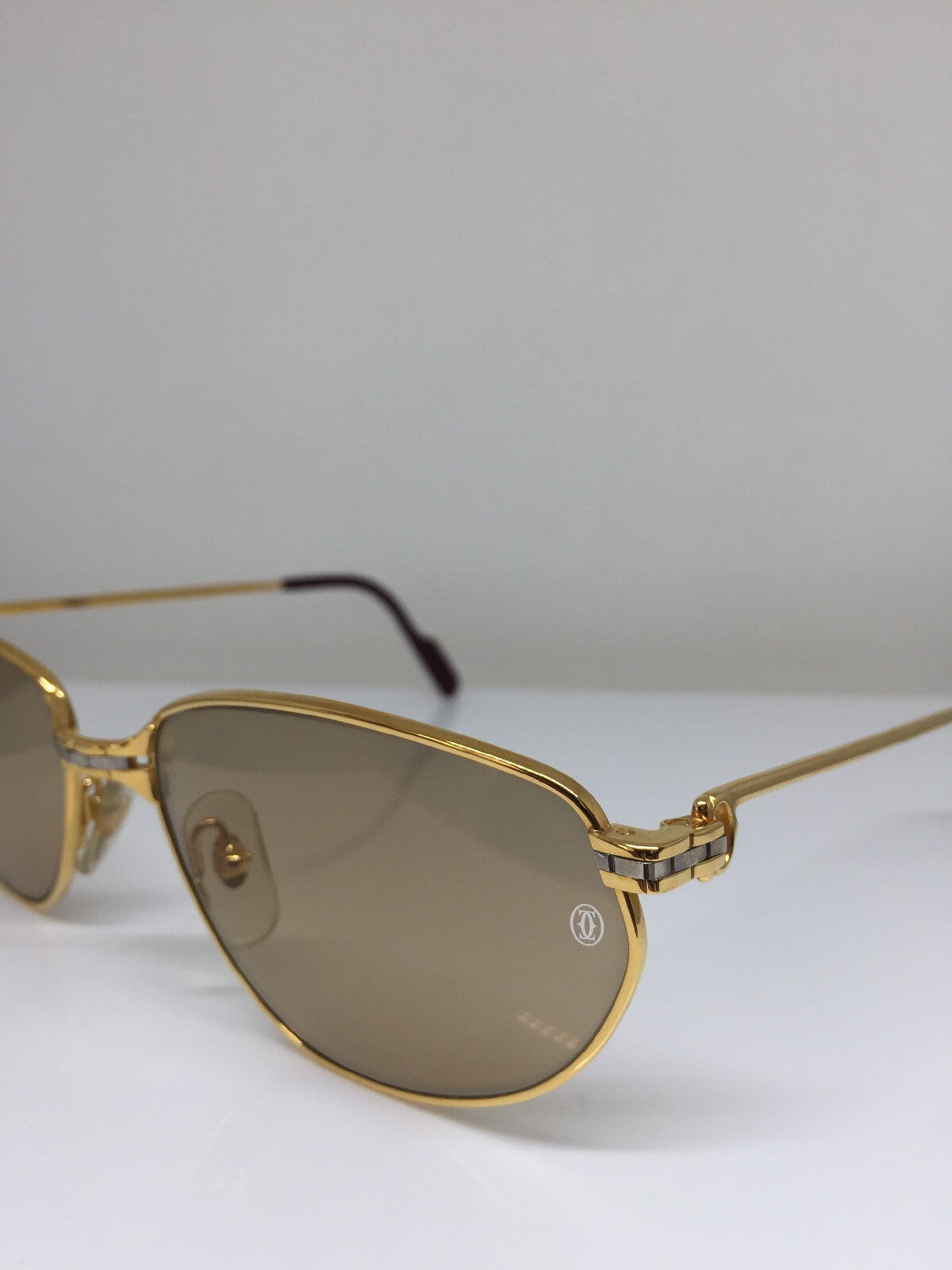 Vintage Cartier Panthere Windsor Gold Sunglasses - Super Vision Optical
